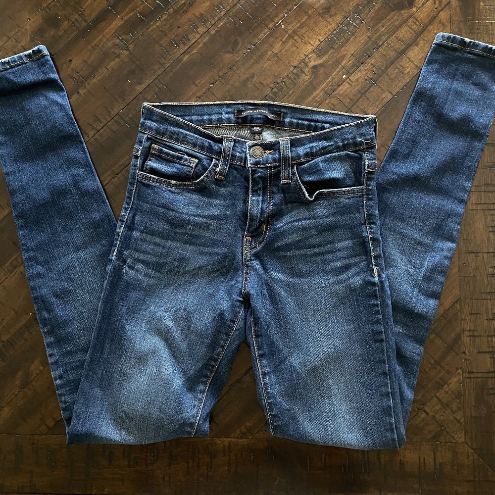 Buckle Flying Monkey Skinny Jean Dark Wash - Picture 5 of 7